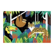 PUZZLE SELVA QUE BRILLA EN LA OSCURIDAD - 100 PIEZAS