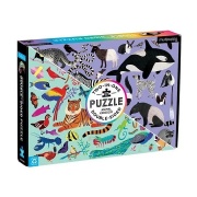 PUZZLE DOBLE MUNDO ANIMAL - 100 PIEZAS