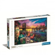 PUZZLE ATARDECER EN MANHATTAN 3000P