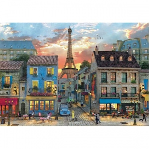 PUZZLE CALLES PARISINAS - 1000 PIEZAS 