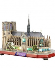 MAQUETA  NOTRE DAME LED - PUZZLE 3D