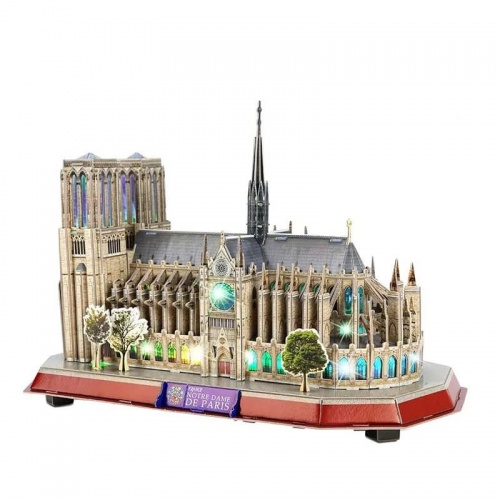 MAQUETA  NOTRE DAME LED - PUZZLE 3D