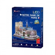 MAQUETA  NOTRE DAME LED - PUZZLE 3D