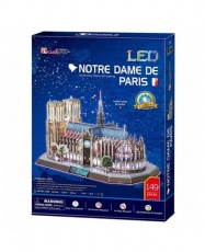 MAQUETA  NOTRE DAME LED - PUZZLE 3D