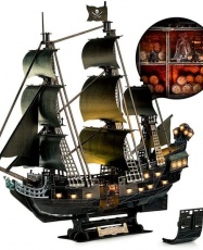 PUZZLE 3D LED QUEEN ANNE'S REVENGE  LED