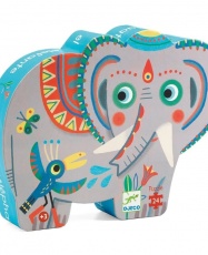 PUZZLE ELEFANTE ASIÁTICO - 24 PIEZAS
