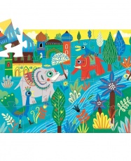 PUZZLE ELEFANTE ASIÁTICO - 24 PIEZAS