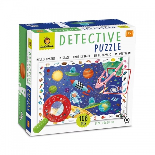 PUZZLE DETECTIVE - ESPACIO - 108 PIEZAS