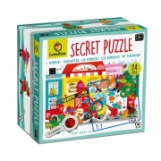 SECRET PUZZLE - LOS BOMBEROS - 24 PIEZAS