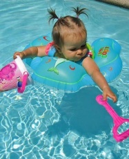 FLOTADOR INFANTIL BABY GREEN