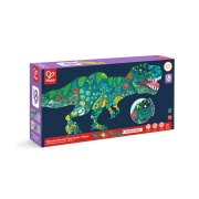 PUZZLE DINOSAURIO BRILLANTE -  200 PIEZAS