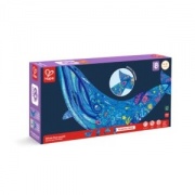 PUZZLE BALLENA JOROBADA BRILLANTE - 200 PIEZAS