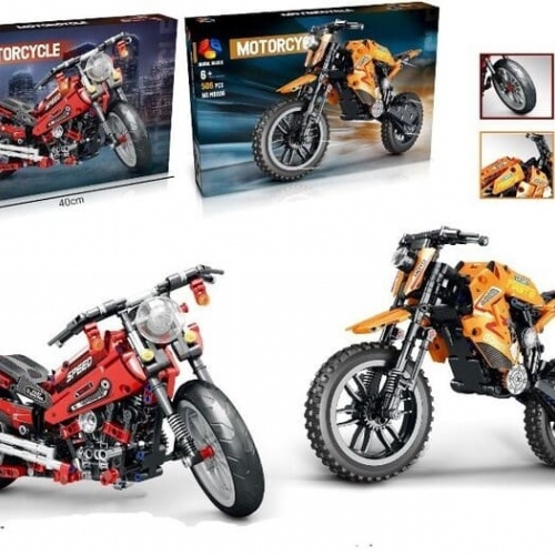 BLOQUES MOTOCICLETA + DE 470 PIEZAS