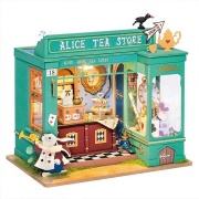 MAQUETA MINIATURA ALICE'S TEA STORE