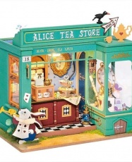 MAQUETA MINIATURA  ALICE'S TEA STORE