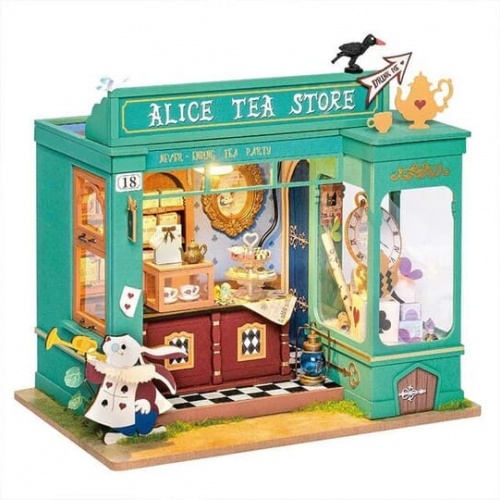 MAQUETA MINIATURA  ALICE'S TEA STORE