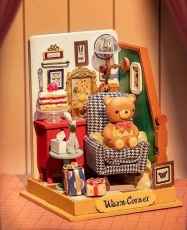 MAQUETA MINIATURA - HOLIDAY LIVING ROOM