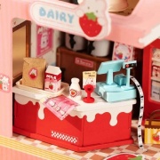 MAQUETA MINIATURA - STRAWBERRY MILK BOX