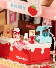 MAQUETA MINIATURA - STRAWBERRY MILK BOX