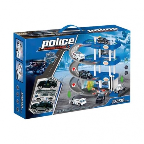 ESTACIONAMIENTO DE AUTOS DE POLICIAS