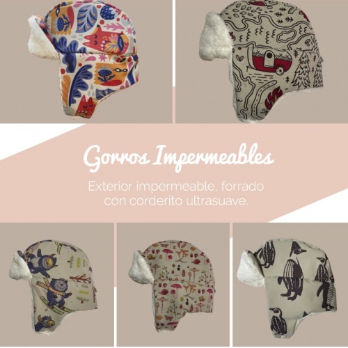 GORROS IMPERMEABLES